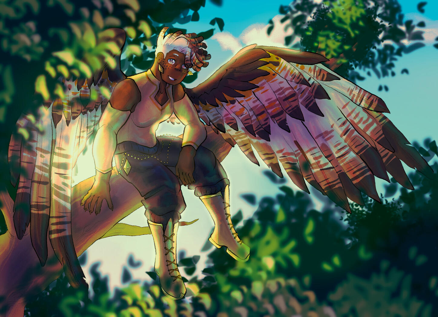 Winged Smile, 2024.